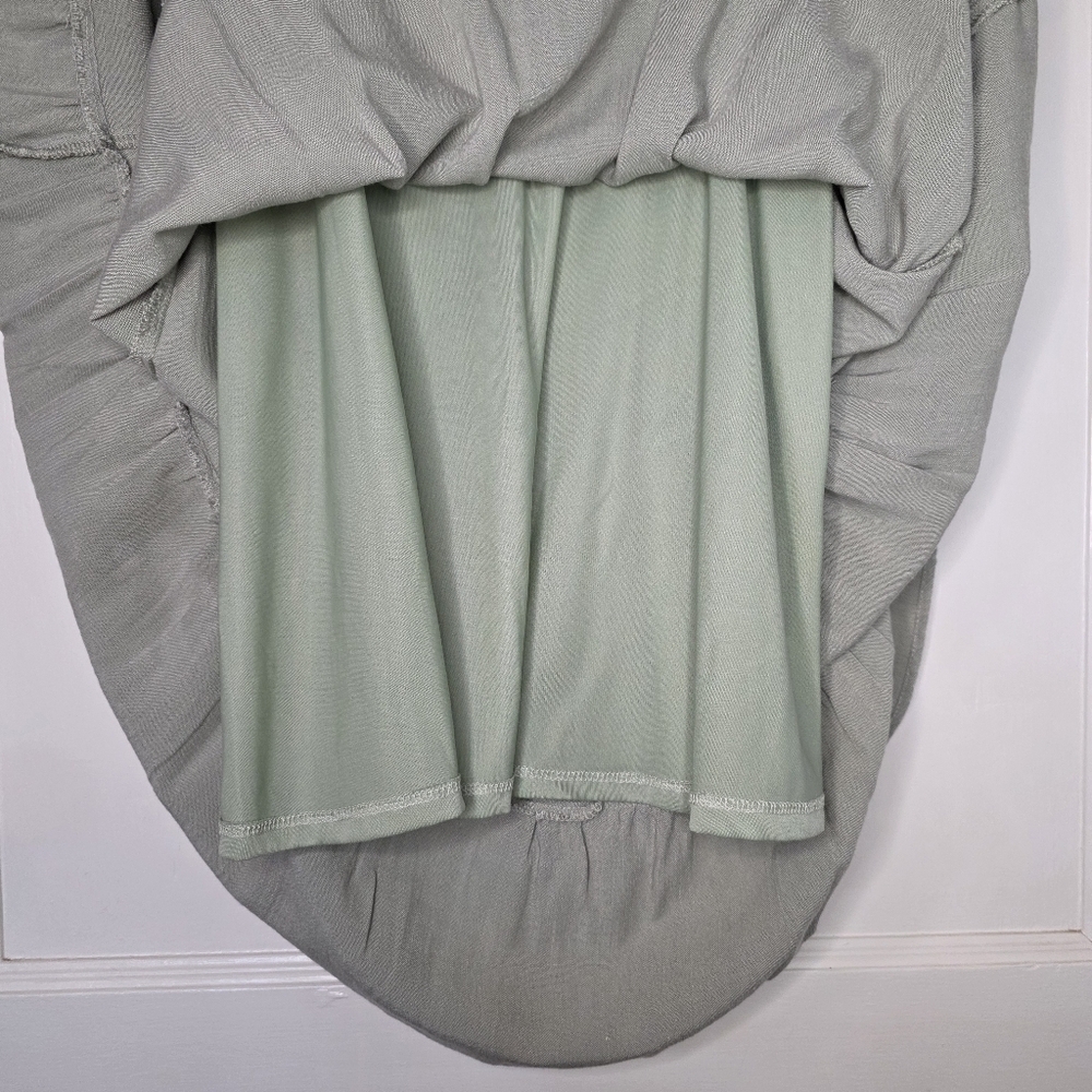 Becool Midi Dress – Size M – Sage Green - Picture 3 of 6